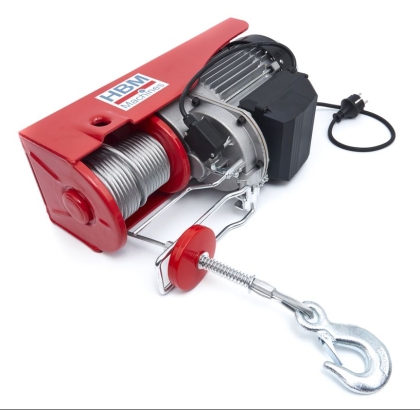 Електрически телфер HBM 10370, 450 W, 250 кг, 12 м, безжично дистанционно