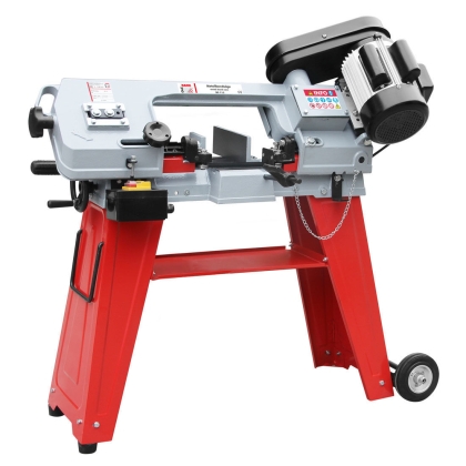 Електрическа лентова машина за рязане на метал Holzmann BS115_230V, 230 V, 550 W, 110 x 140 мм