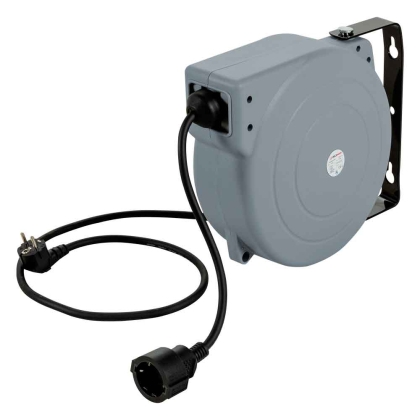 Електрическа стенна макара Holzmann EKR15M_230V, 15 м