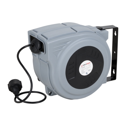 Електрическа стенна макара Holzmann EKR20M_230V, 20 + 2 м кабел