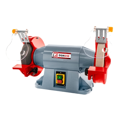 Електрически шмиргел Holzmann DSM250, 400 V, 900 W, 250 x 32 x 32 мм
