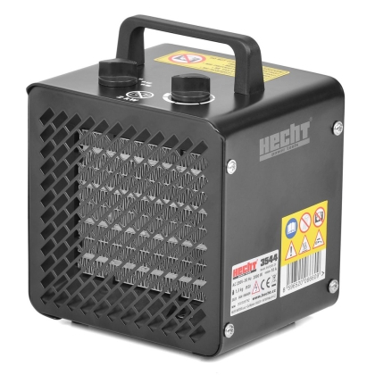 Електрически монофазен калорифер Hecht 3544, 2000 W, 190 м³/ч, 20 м²