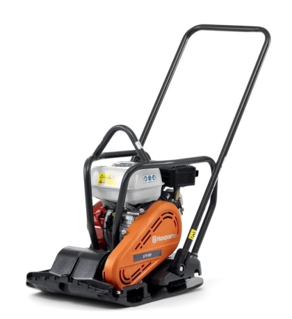 Бензинова виброплоча Husqvarna Construction LFV 80, 3600 W, 4.8 к.с, 420 x 570 мм, 19.4 kN (970 45 55‑01)