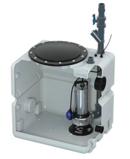 Шахта с помпа Grundfos Unolift.270.AP35B.50.06.A1 (97642387+96468356)