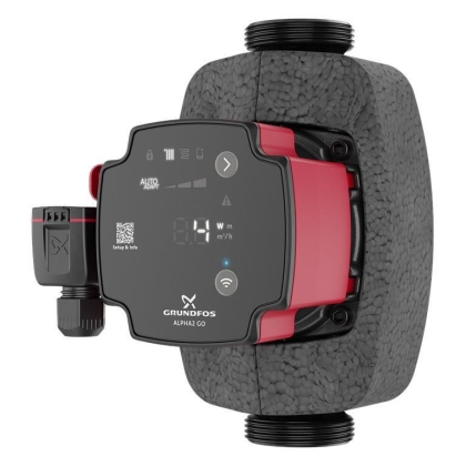 Електрическа циркулационна помпа Grundfos ALPHA2 GO 25-40 180 AUTOADAPT, 21 W, 2.7 м3/ч (93074225)