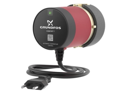 Електрическа помпа за рециркулация с термостат Grundfos Comfort 15-14 B T, 7 W, 0.5 м3/ч (93093854)