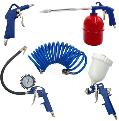 Комплект пневматични инструменти Тунджа, 5 бр. (96318)