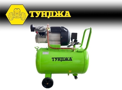 Електрически компресор Тунджа КВ100, 100 л, 2200 W, 8 бар (9700302)