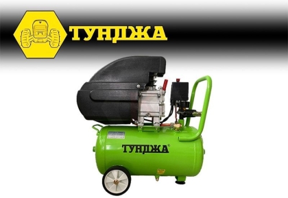Електрически компресор Тунджа КВ25, 25л, 1500 W, 8 бар (9700300)
