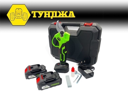 Акумулаторна лозарска ножица Тунджа НЛА20, 20 V, 2x2 Ah (9700631)