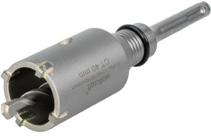Боркорона за тухли и бетон Wolfcraft, SDS-Plus, 40x46 мм (5480000)