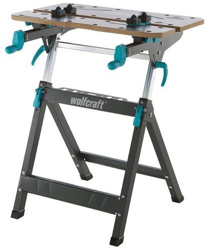 Многофункционална маса със стеги Wolfcraft Master 750 Ergo, 680x700x950 мм, 125 кг (6871000)
