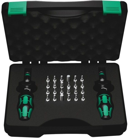 Комплект динамометрични oтвертки Wera Kraftform 7440/41, 26 бр., 0.3-3 Nm (05074738001)