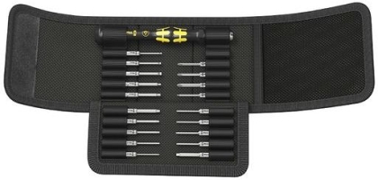 Комплект отвертка за фина механика Wera Kraftform Kompakt Micro 20 ESD 1, SB/PH/TX, 20 бр. (05073671001)