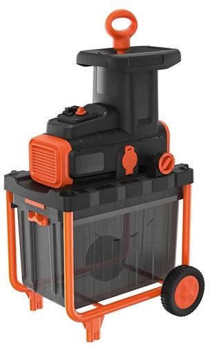Електрическа дробилка за клони Black & Decker BEGAS5800, 2800 W, 45 мм, 45 л