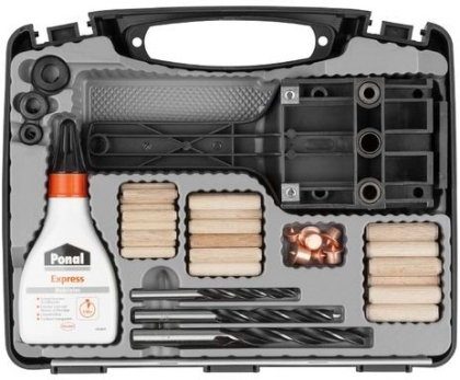 Шаблон за дибли за дибли в комплект с аксесоари Wolfcraft (4645000)