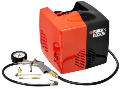 Електрически безмаслен компресор Black & Decker Cubo, 1.5 к.с., 180 л/мин, 8 бар