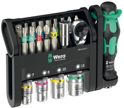 Комплект битове Wera Tool-Check Modular 1, 21 бр. (05049000001)
