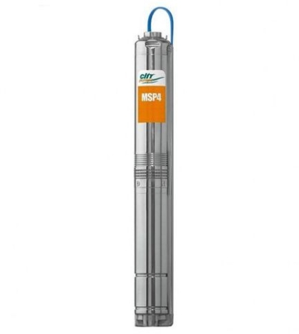 Електрическа потопяема многостъпална сондажна помпа City Pumps 2MSP10-4M, 750 W, 0.6-3.6 м3/ч, 97-38.5 м, 1 1/4 " (49M52213LA1)