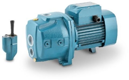 Електрическа самозасмукваща помпа за чиста вода с външен ежектор City Pumps JDI 100M-4", 750 W, 0.12-1.44 м3/ч, 35-15 м, 1 1/4" - 1 ", 35 м (46JDN7A30A1I)