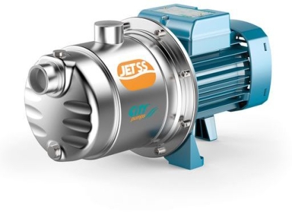 Електрическа самозасмукваща помпа за чиста вода City Pumps SUPER JET 08M SS, 850 W, 0.3-6 м3/ч, 44-9 м, 1 ", 9 м (46FJ201AA1I)