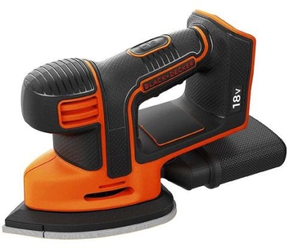 Акумулаторен делташлайф Black & Decker BDCDS18N, 18 V, 12000 ход/мин, 135х135х95 мм, без батерии и зарядно устройство