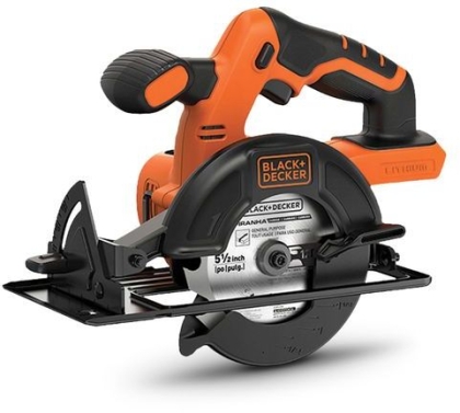 Акумулаторен ръчен циркуляр Black & Decker BDCCS18N, 18 V, ф140 мм, 3700 об/мин, без батерии и зарядно устройство