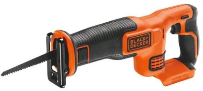 Акумулаторен саблен трион Black & Decker BDCR18N, 18 V, 0-3000 ход/мин, 22 мм, без батерии и зарядно устройство