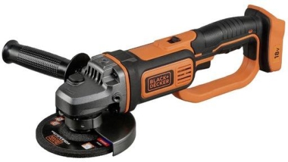 Акумулаторен ъглошлайф Black & Decker BCG720N, 18 V, 125 мм, 8600 об/мин, без батерии и зарядно устройство