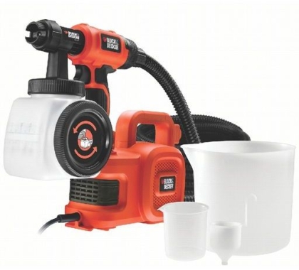 Електрически пистолет за боядисване Black & Decker HVLP400, 450 W, 1.2 л