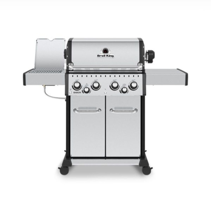 Газово барбекю Broil King Baron S490 IR, 13200 W, 65.2х44.4 см (875983IR)