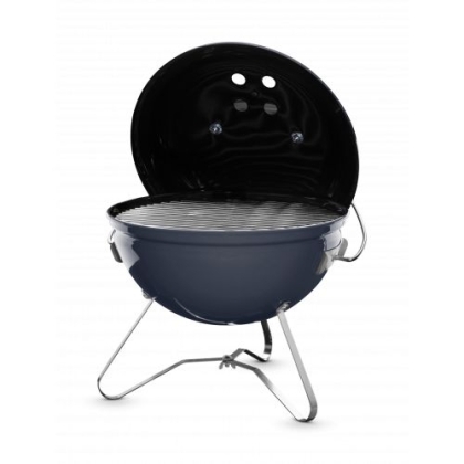Преносимо барбекю на въглища Weber Smokey Joe Premium Slate Blue, 37 см (1126804)