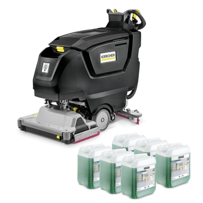 Акумулаторна подопочистваща машина Karcher B 50 W Anniversary Edition, 25.6 V, 80 Ah