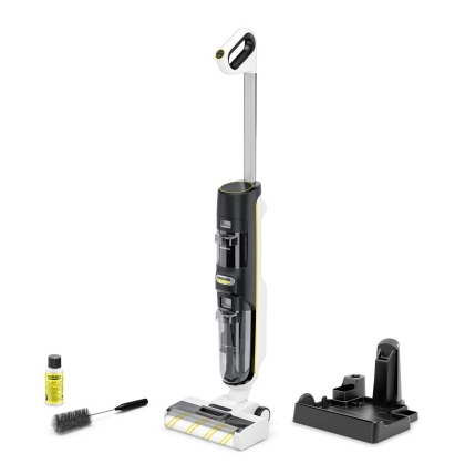 Акумулаторна подочистачка Karcher FCV 4, 3 в 1, 18 V, 250 мм, с батерия и зарядно