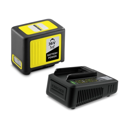 Комплект батерия и зарядно устройство Karcher Li-ion 36/50, 36 V, 5 Ah