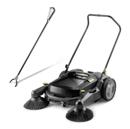 Ръчна метачна машина + щипка за едри отпадъци Karcher KM 70/20 C 2SB Go!Further, 48 см, 20 л