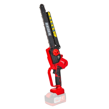 Акумулаторен верижен трион Raider RDP-RBCS20-Solo, 20 V, 254 мм, 1/4", 1.1 мм, без батерии и зарядно устройство (141324)