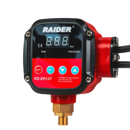 Електронен пресостат Raider RD-EPC07, 2200 W, 1/4", 80 °C (070194)
