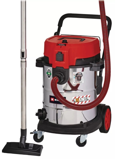Електрическа прахосмукачка за сухо и мокро почистване Einhell TE-VC 2350 SACL, 1800 W, 50 л (2342475)