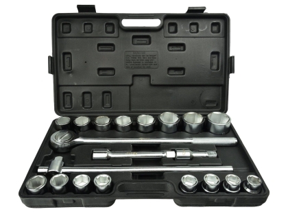 Комплект гедоре Geko G10110, 3/4", 19-50 мм, 21 бр.