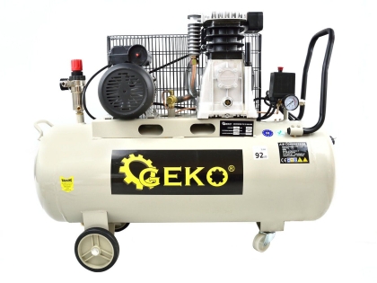 Бензинов монофазен маслен компресор тип Z Geko G80315, 2200 W, 420 л/мин, 9 бара, 100 л
