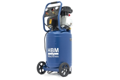 Електрически монофазен вертикален безмаслен компресор HBM H134090, 1500 W, 196 л/мин, 8 бара, 50 л
