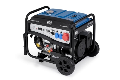 Бензинов трифазен / монофазен генератор HBM H135232, 230/400 V, 8000 W