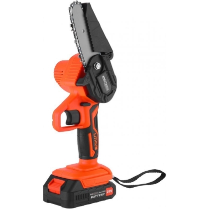 Акумулаторен верижен трион Kraft&Dele KD10642, 21 V, 2 Ah, 10 см