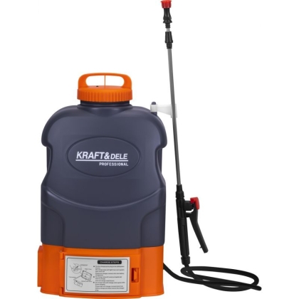 Акумулаторна пръскачка Kraft&Dele KD2029, 20 л, 12 V, 8 Ah, 4.5 бара