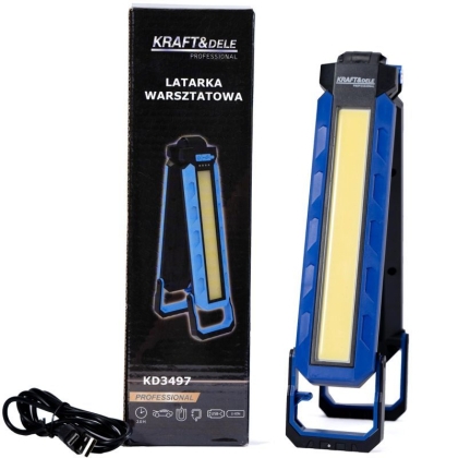 Акумулаторна работна LED лампа Kraft&Dele KD3497, 1100 lm, 4 Ah