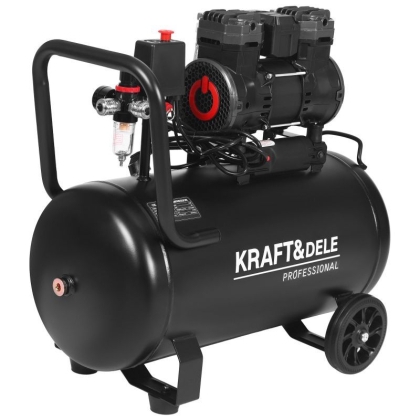 Електрически безмаслен компресор Kraft&Dele KD4082, 2500 W, 8 бара, 50 л