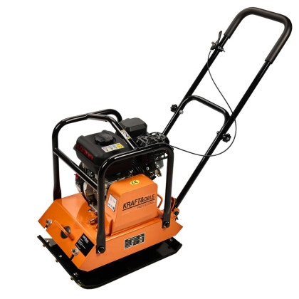 Бензинова виброплоча Kraft&Dele KD1196, 7 к.с, 15 kN, 450х350 мм