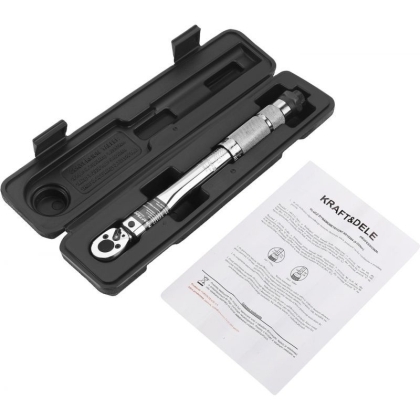 Динамометричен ключ Kraft&Dele KD10204, 1/4" 5-25 Nm