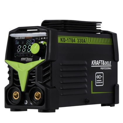 Електрически инверторен електрожен Kraft&Dele KD1784, 20–330 A, MMA, TIG LIFT
